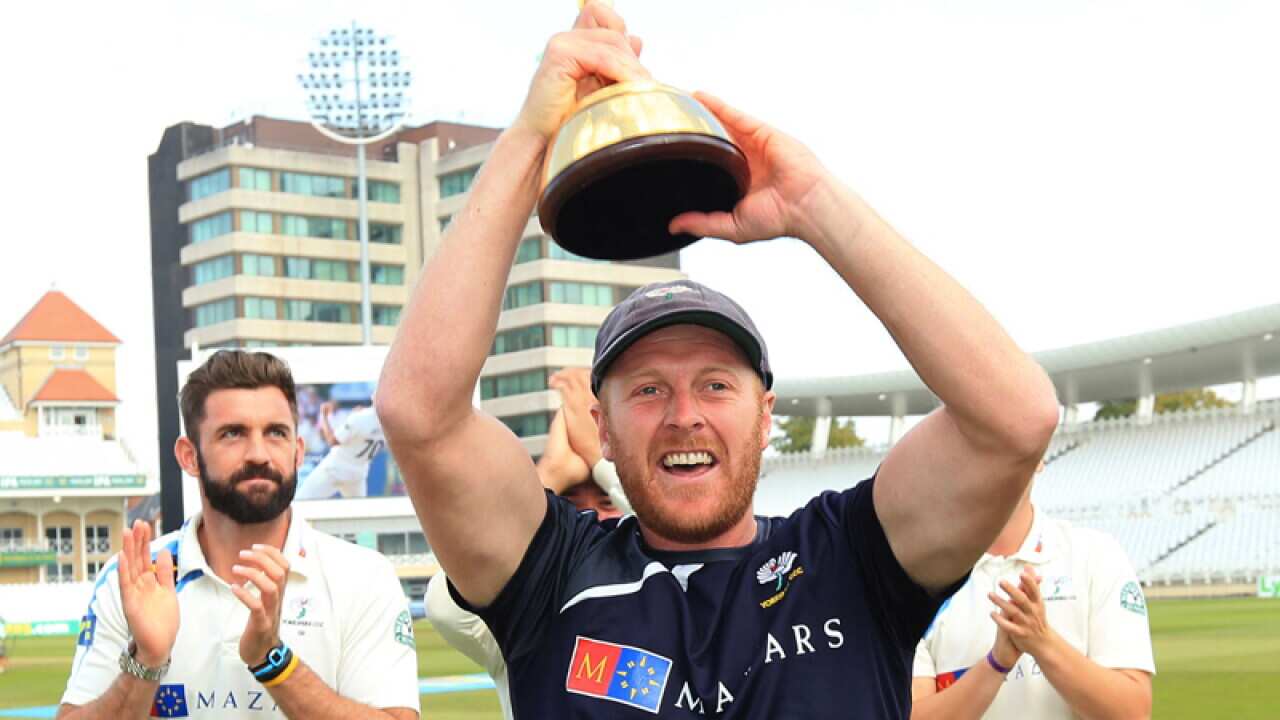 Yorkshire county cricket captain Andrew Gale