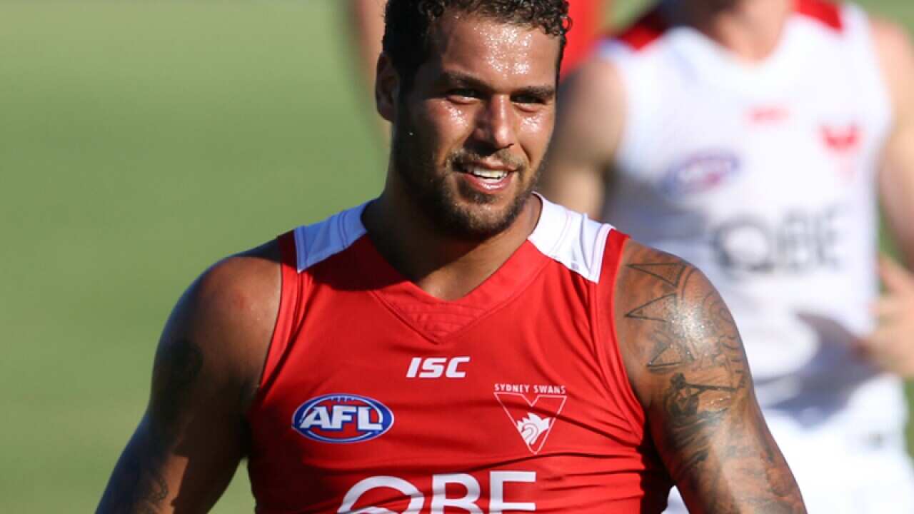Sydney Swans Lance Franklin.