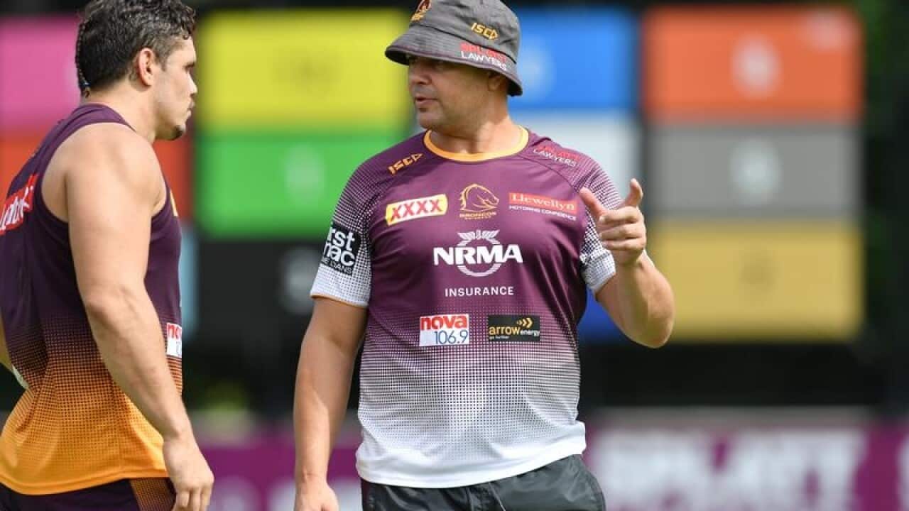 Anthony Seibold (right) and James Roberts.