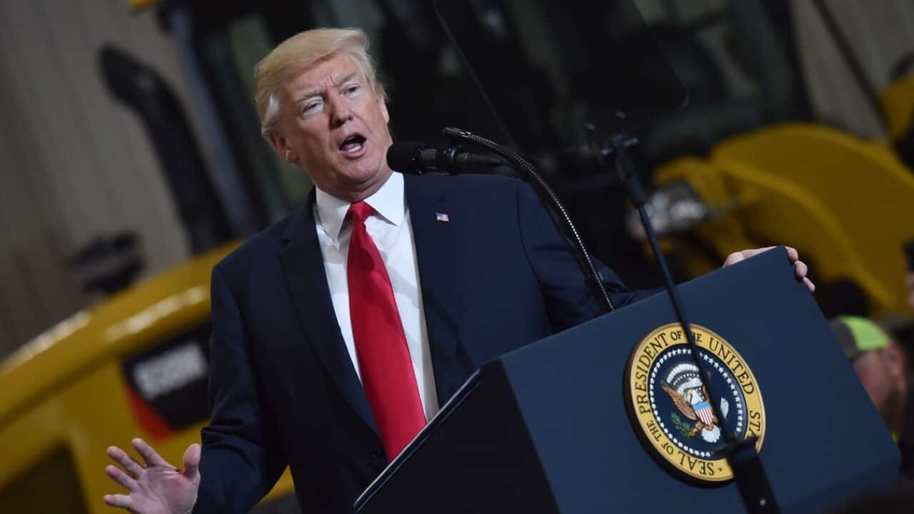 US President Donald Trump