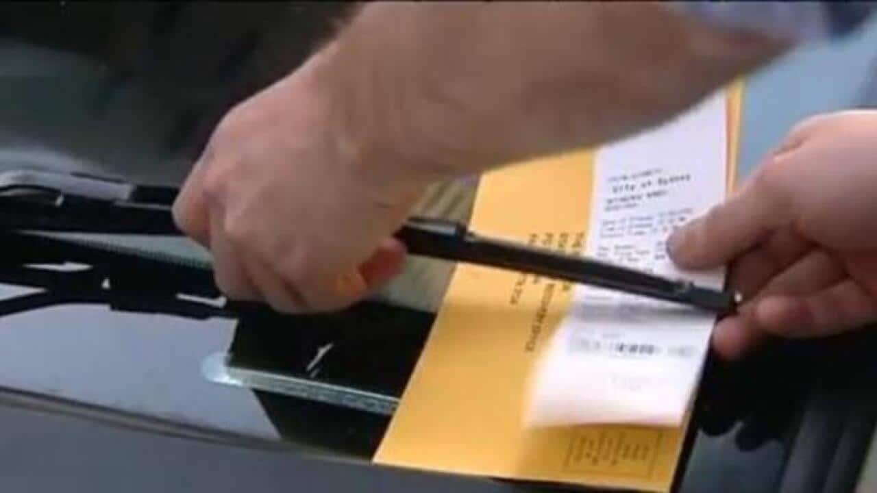 parking fines.