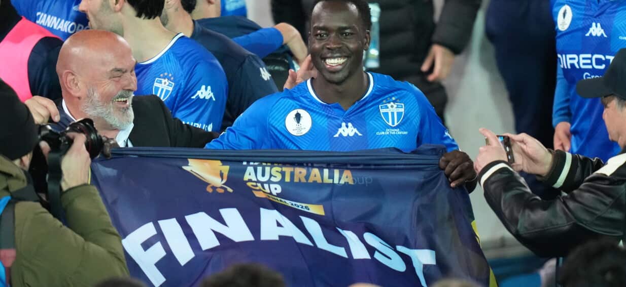 The 65-year-old Greek club taking on A-League giants in sold-out Australia Cup final
