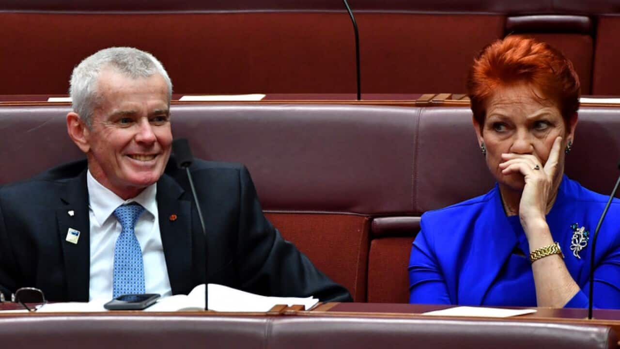 file photo at Parliament House in Canberra