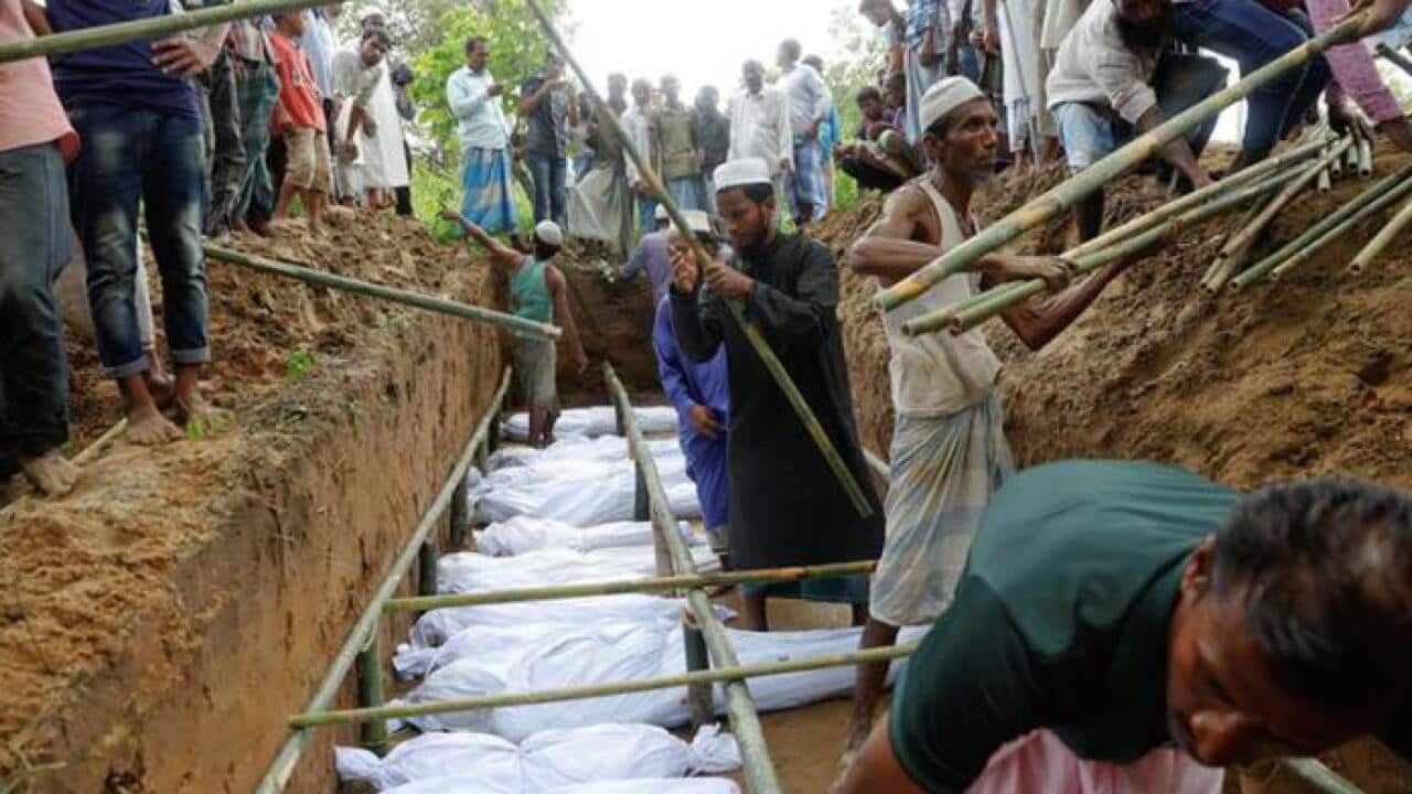 Rohingya mass grave