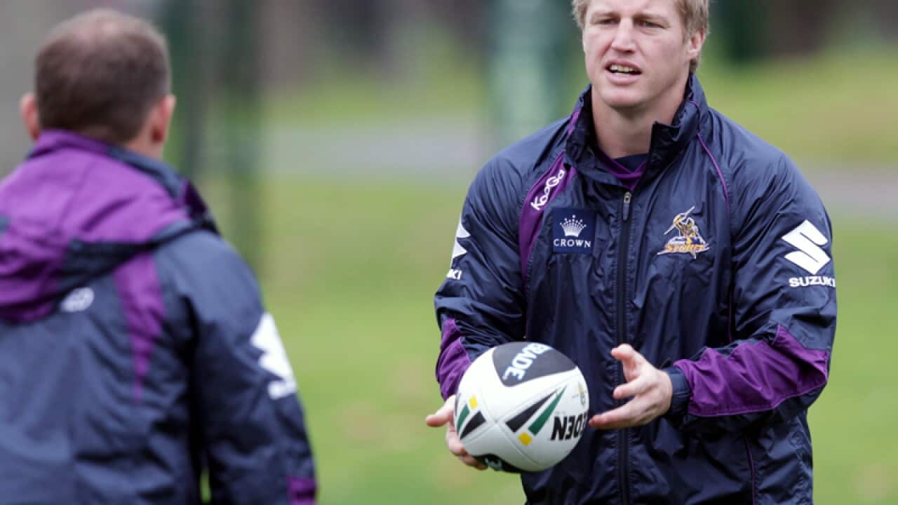 Melbourne Storm veteran Brett Finch
