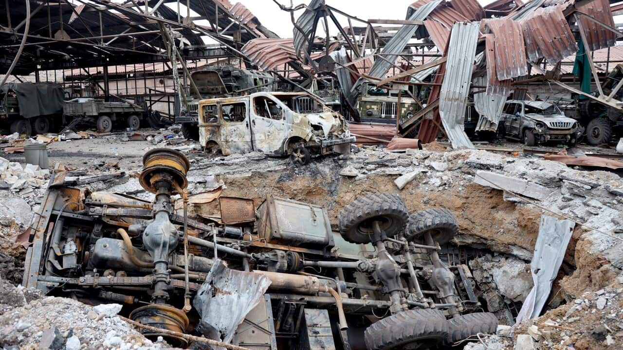 Ukrainian city of Mariupol