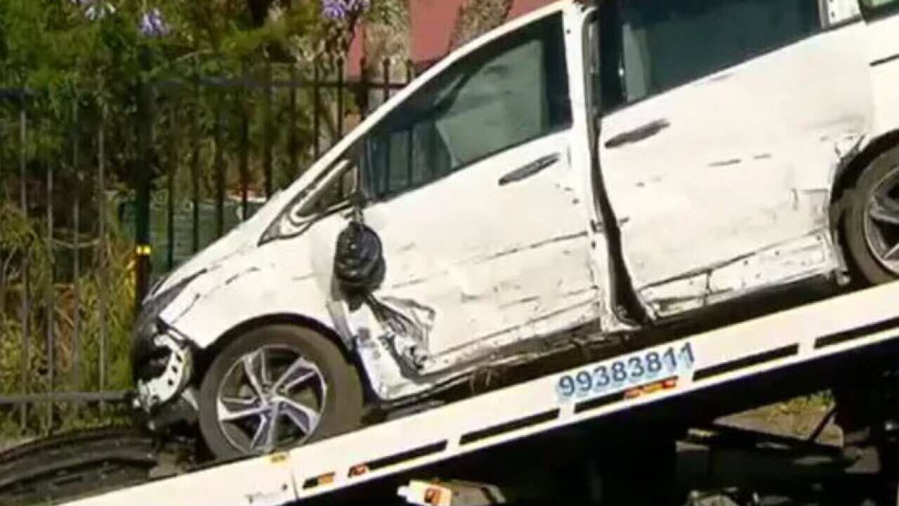 Stolen car crashes into Eastwood Public School