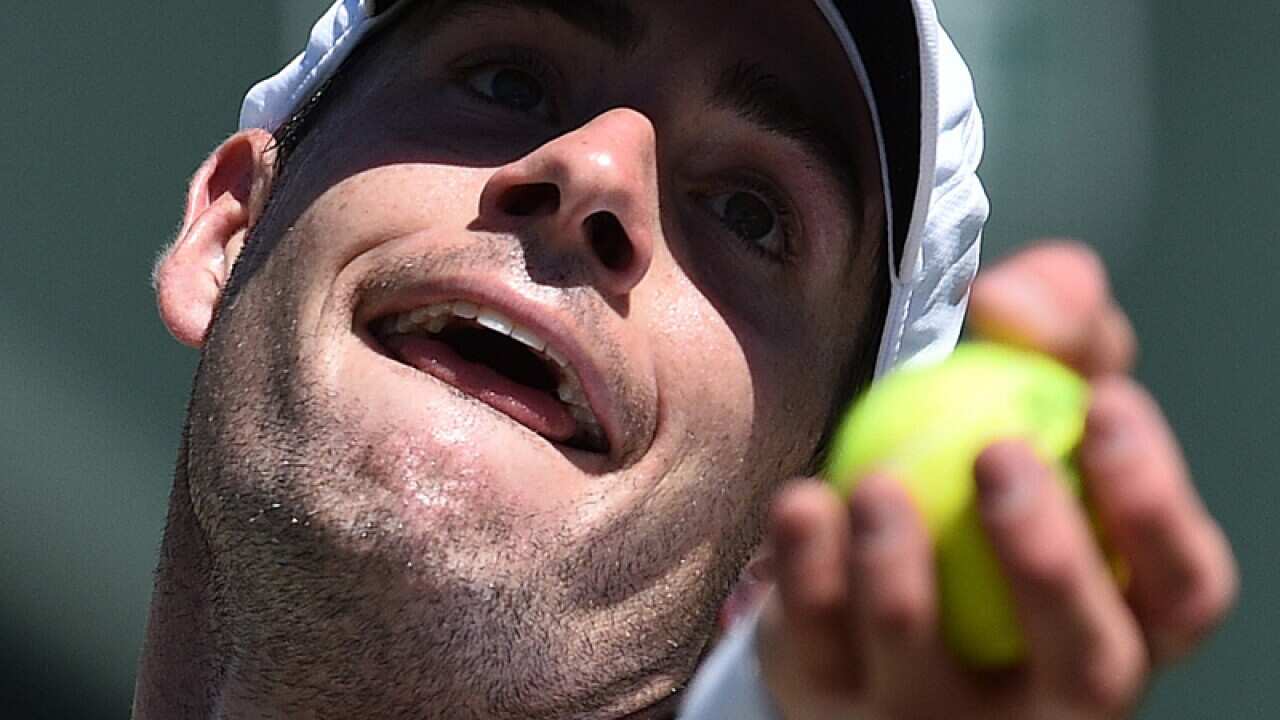 John Isner of the United States