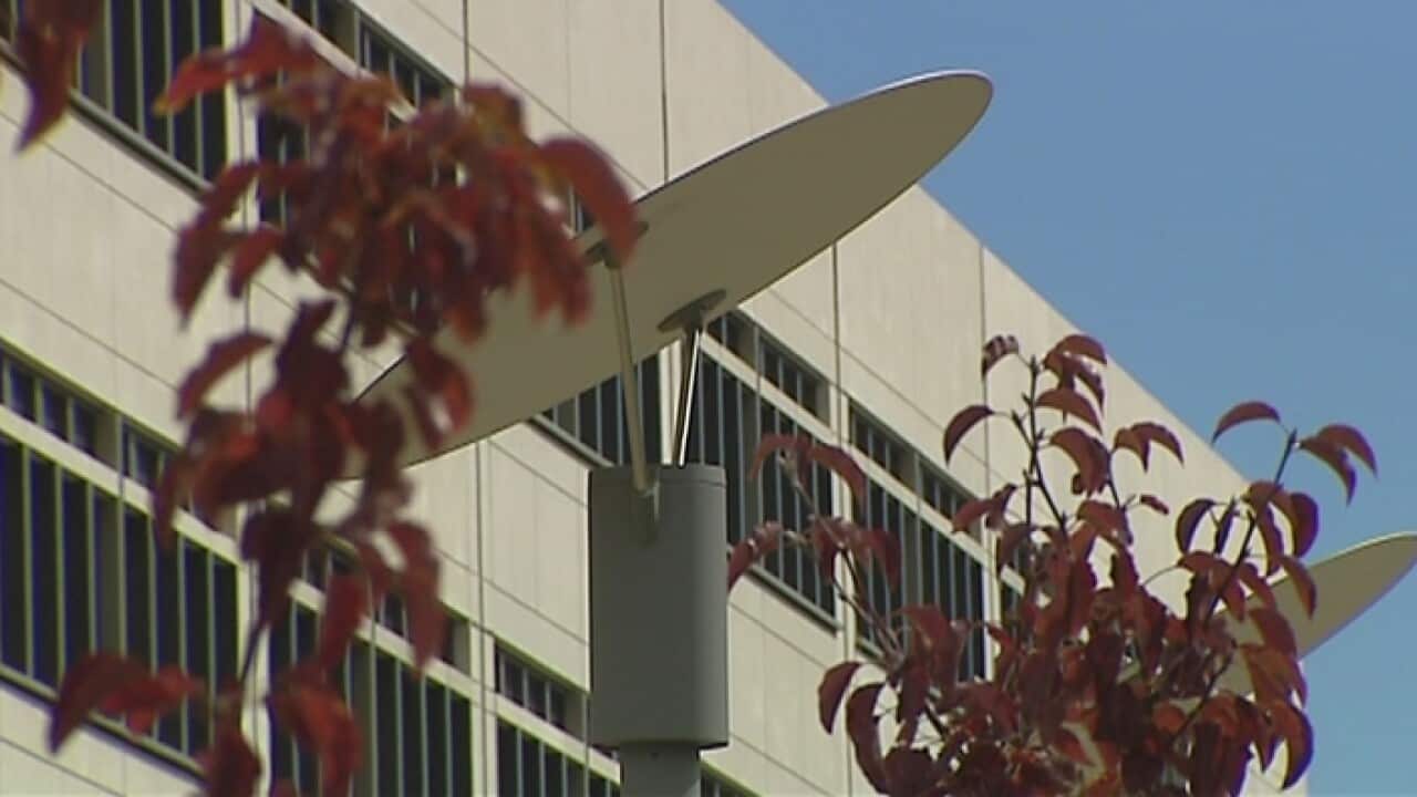 ASIO building exterior, Canberra (AAP)