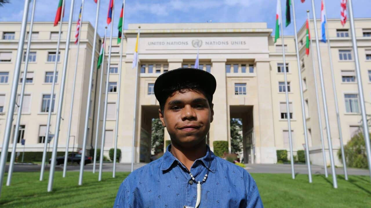 Dujuan Hoosan at the United Nations