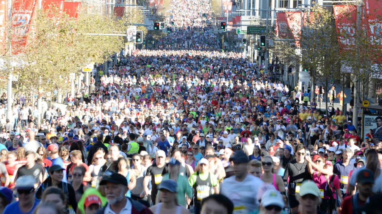 Sydney's City to Surf (AAP)