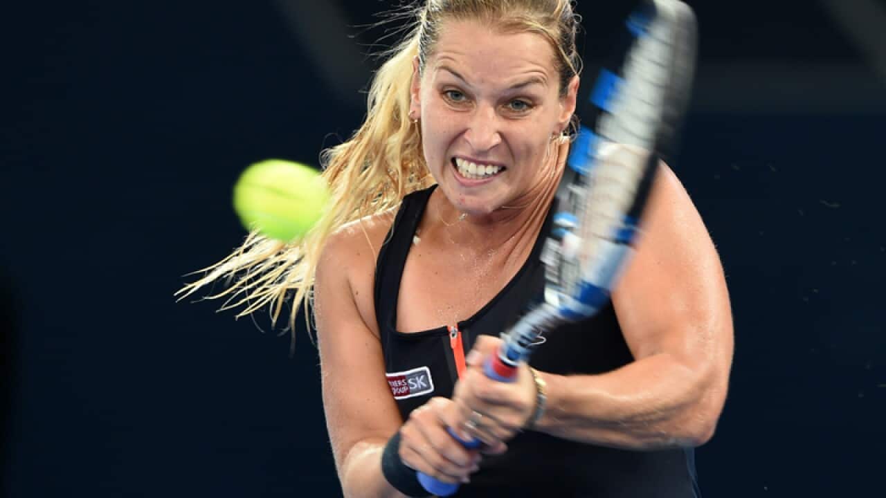 Dominika Cibulkova of Slovakia