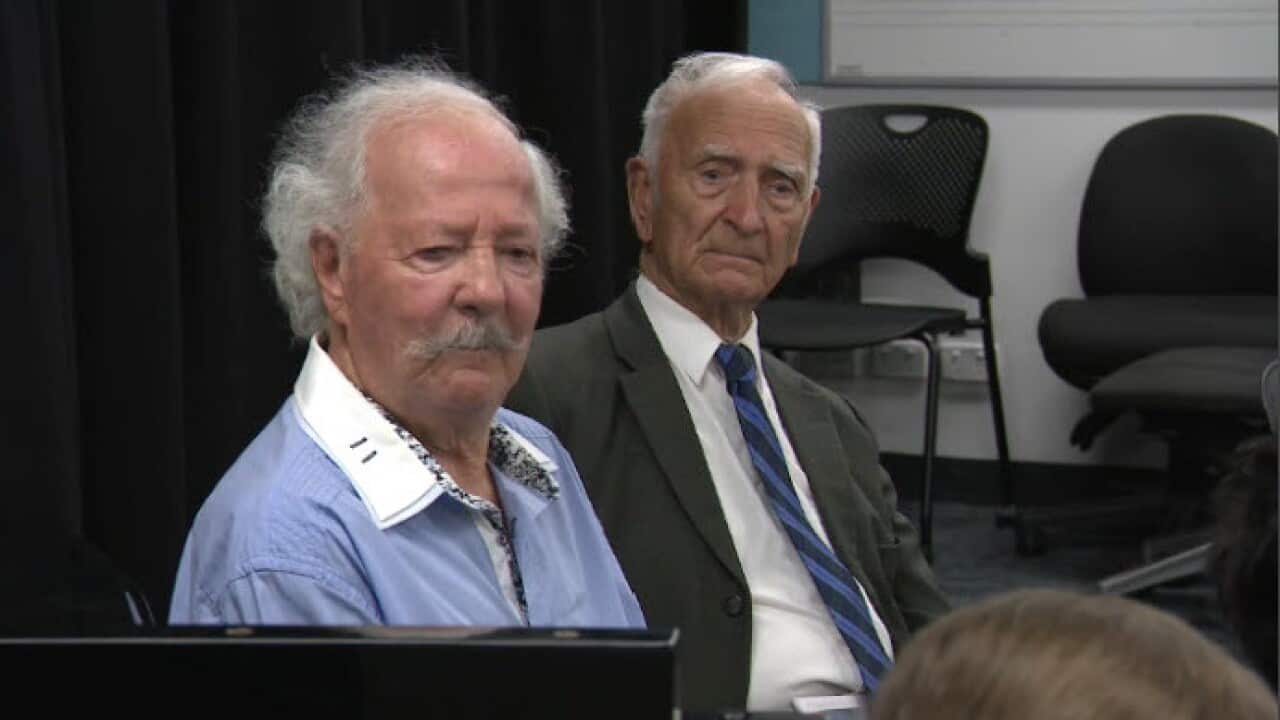 Henry Korn, left, and Alfred Turner