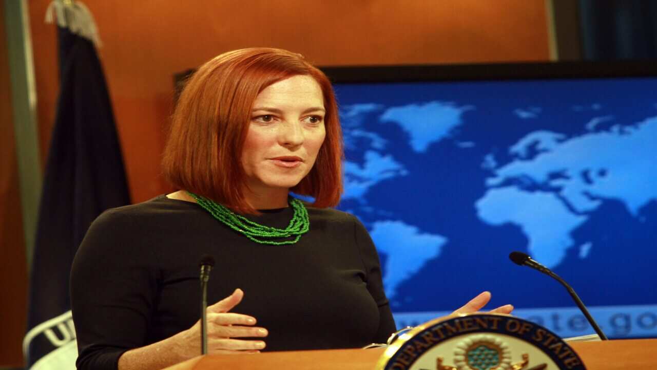 US State Department spokesperson Jennifer Psaki