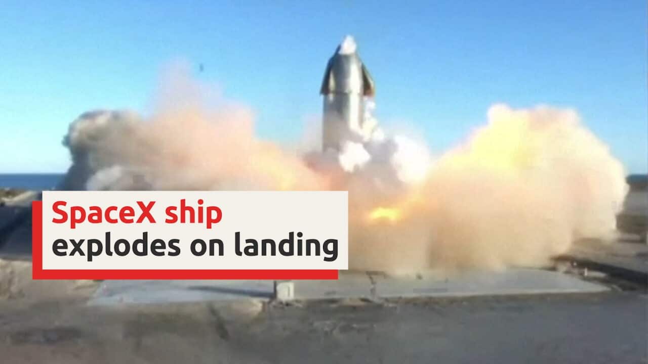 SpaceX rocket explodes after test flight