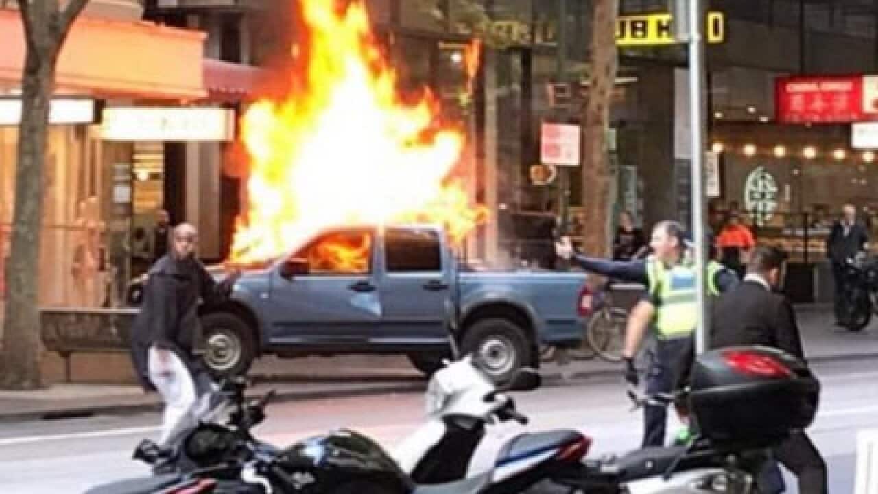 Bourke Street stabbing - Melbourne