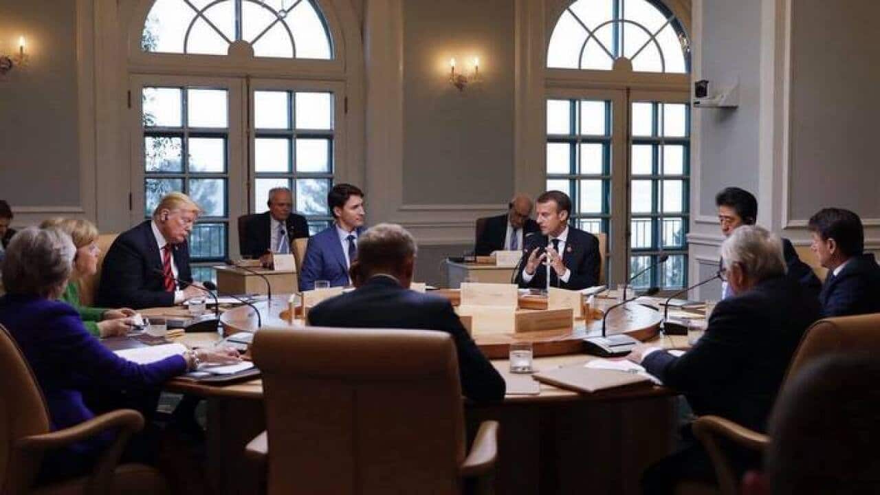 Meeting G7, Montreal, Canada 2018.