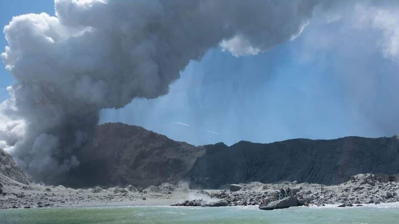 Whakaari volcanic eruption