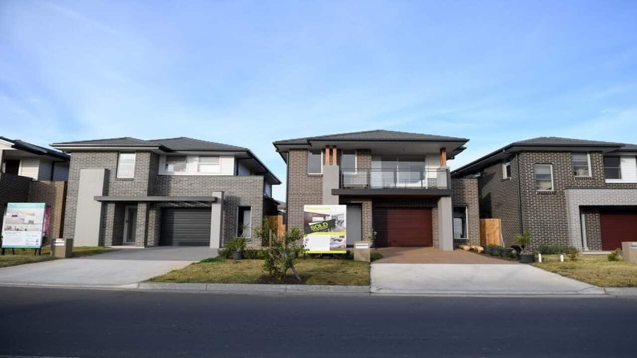 Residential housing in Sydney's west.