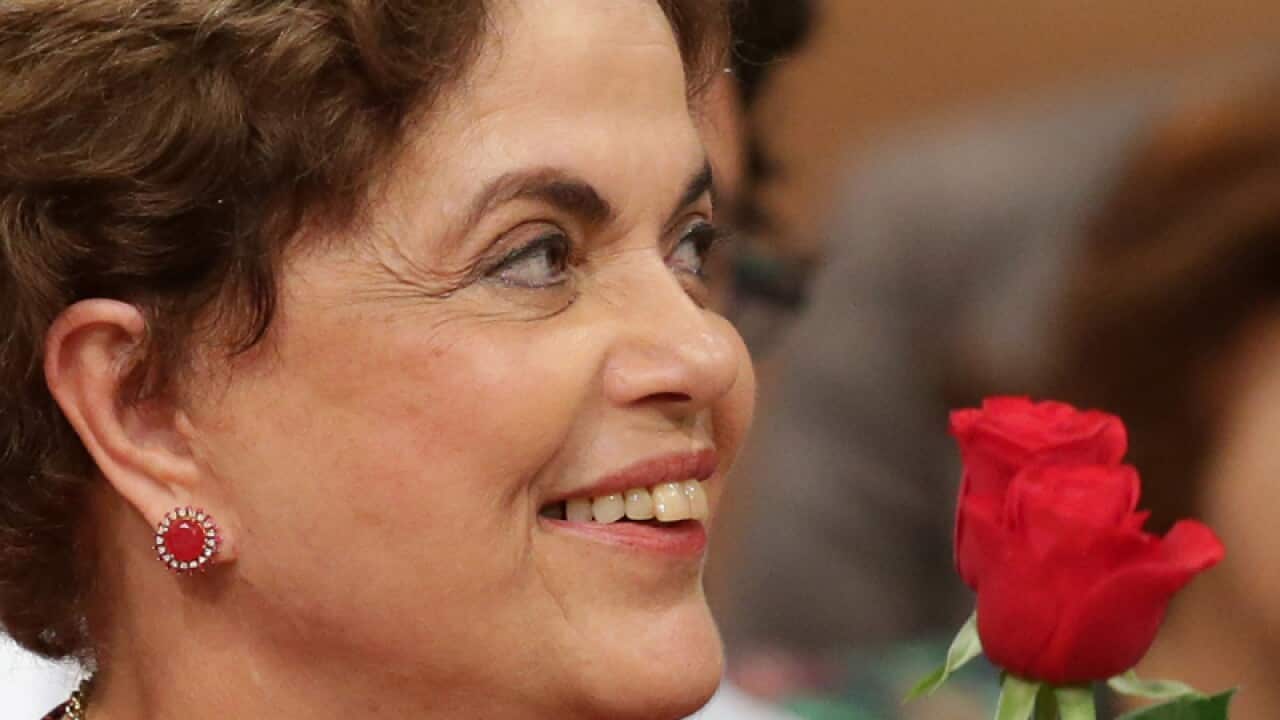 Suspended Brazilian president Dilma Rousseff