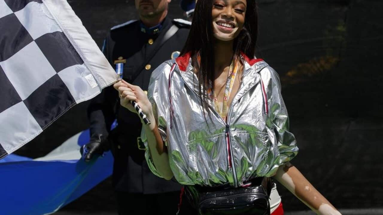 Canadian model Winnie Harlow