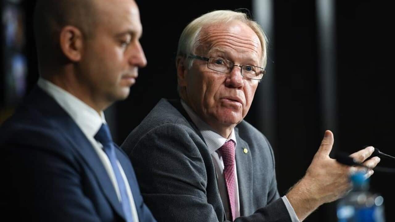 New ARL Commission chairman Peter Beattie (R)