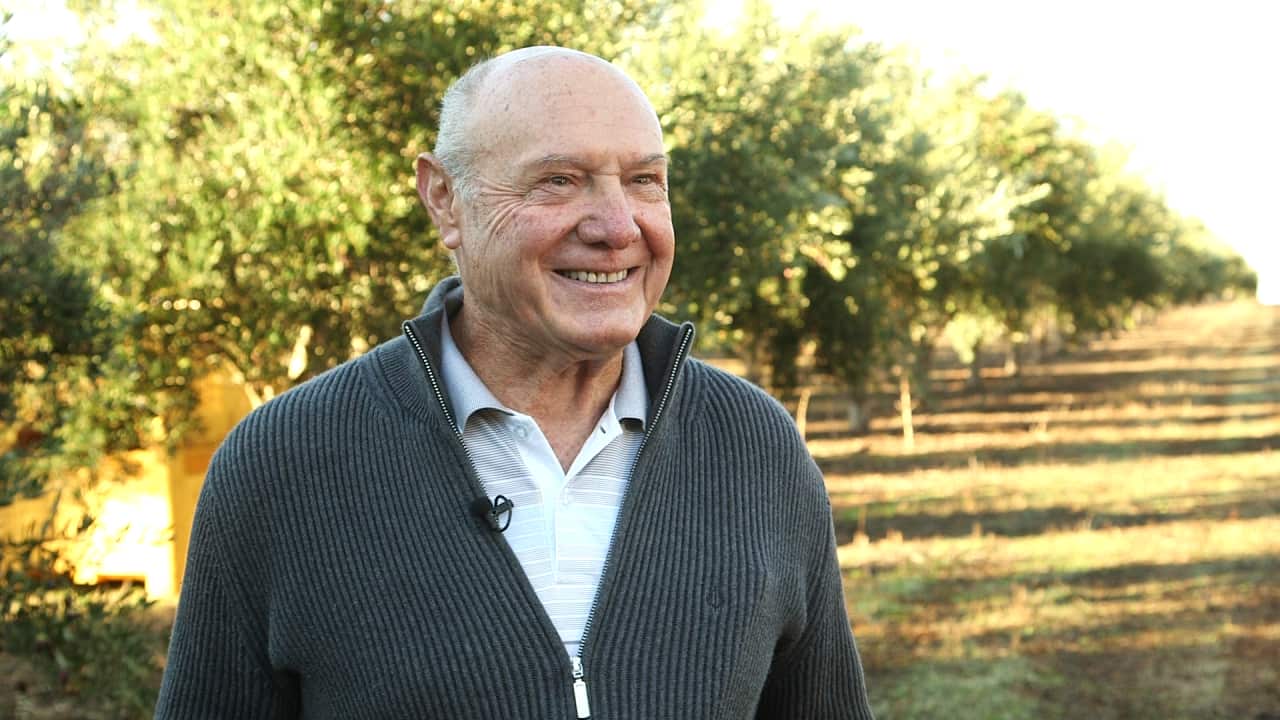 Cyril Sauzier Farm Manager of Green Gold Farm.