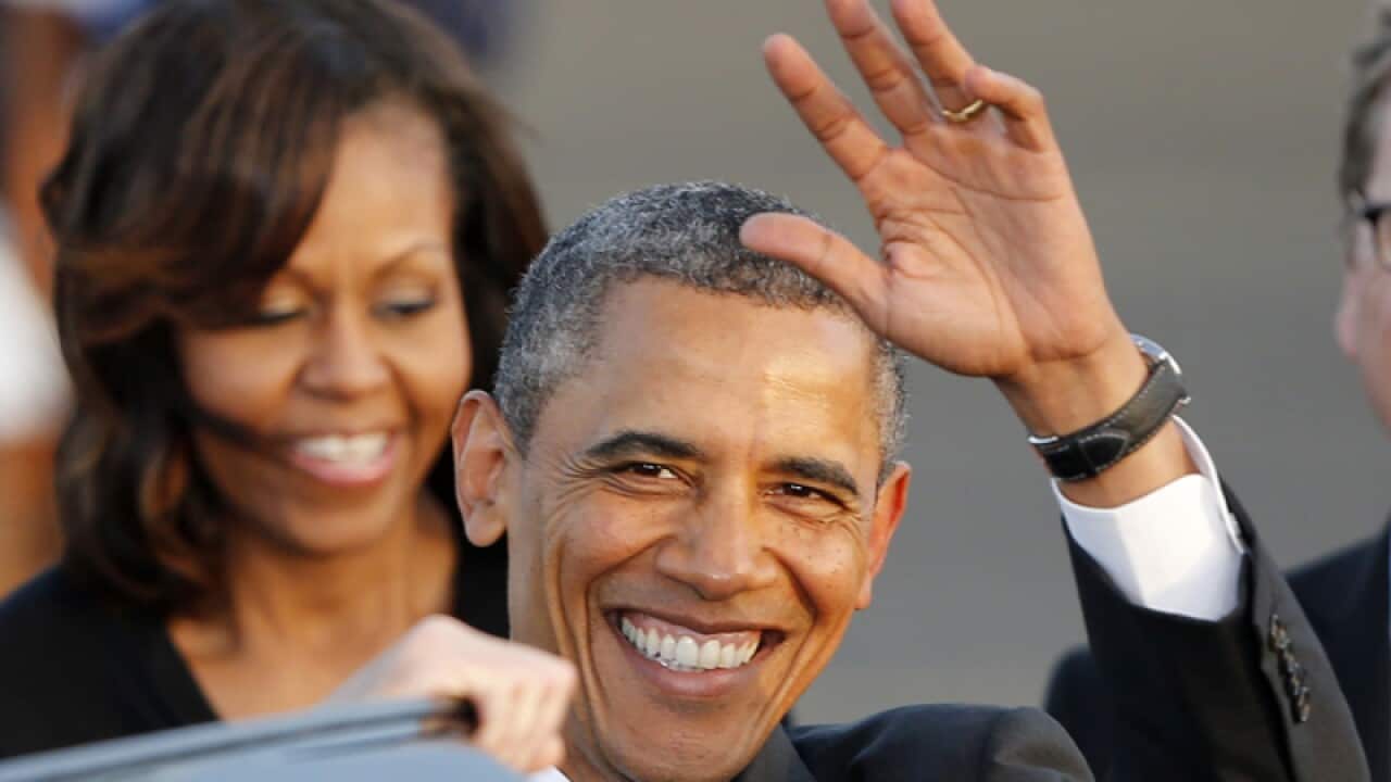 Obama arrives in Berlin for talks