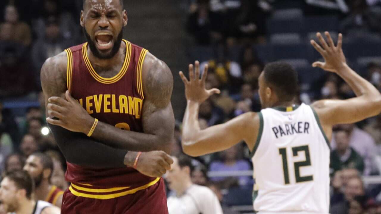 Cleveland Cavaliers' LeBron James