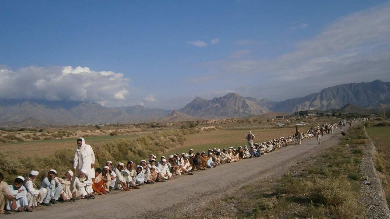 Tribal area in Pakistan.