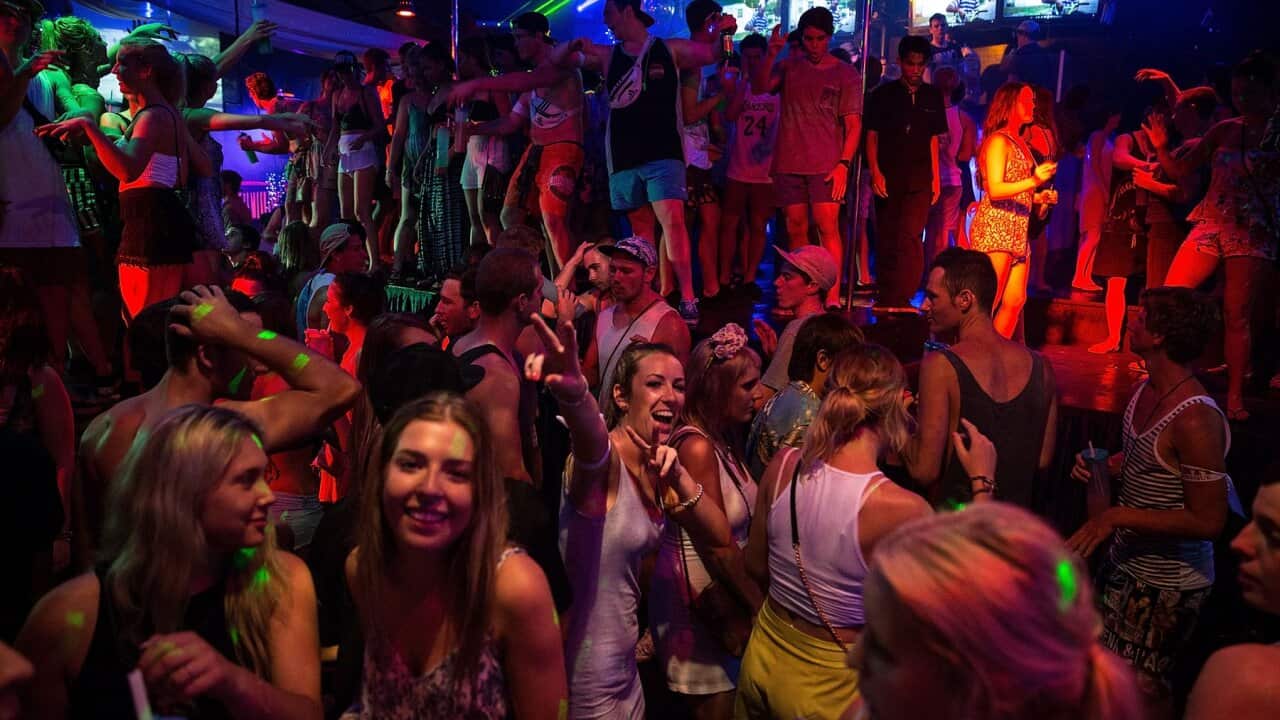 Australian Holiday Makers Celebrate 'Schoolies' Week In Bali