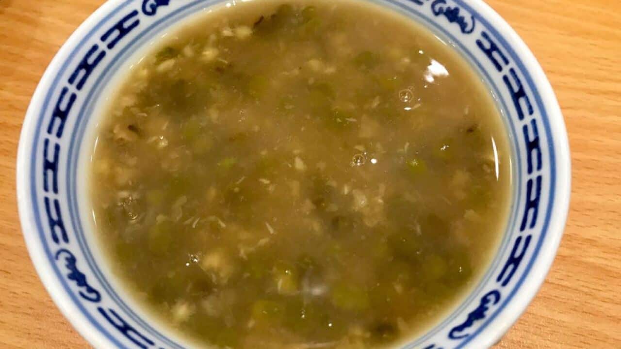 Sweetened Mung Bean Soup