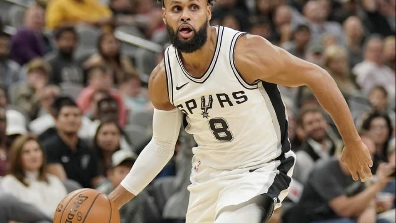 San Antonio Spurs guard Patty Mills