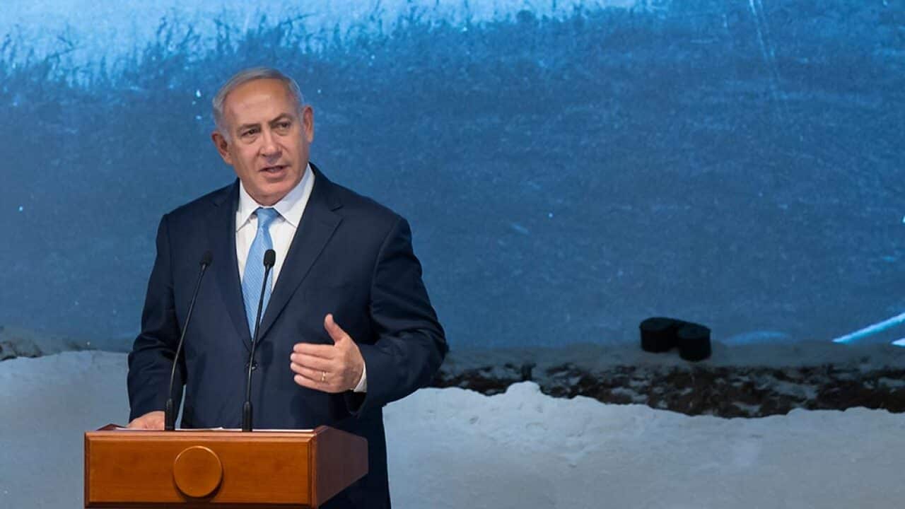 "Israel holds Iran and its Syrian hosts responsible for today’s aggression": Prime Minister Benjamin Netanyahu.