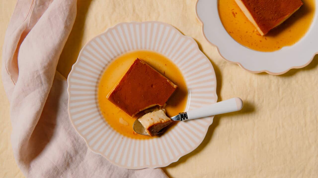 Sri Lankan caramel pudding