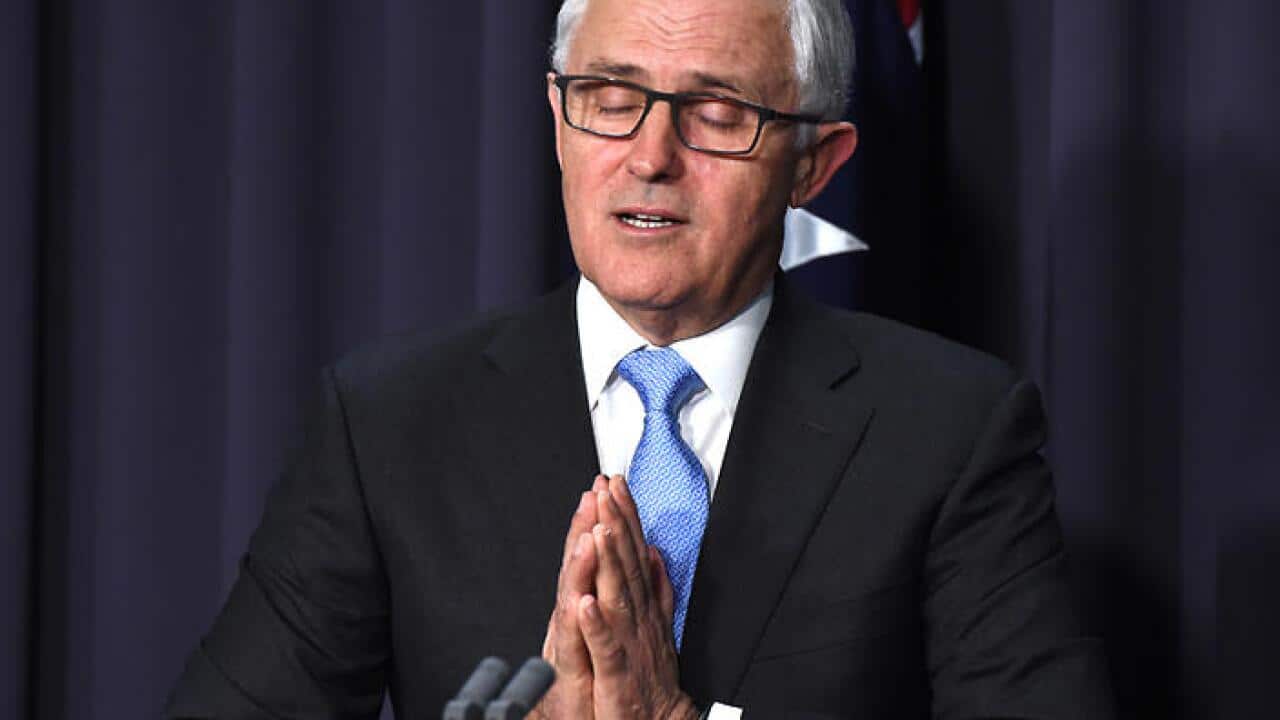 Malcolm Turnbull promises to deliver strong economic leadership in the face of an uncertain economy. (AAP)