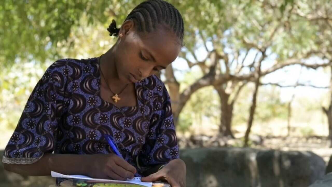 Yekaba studying