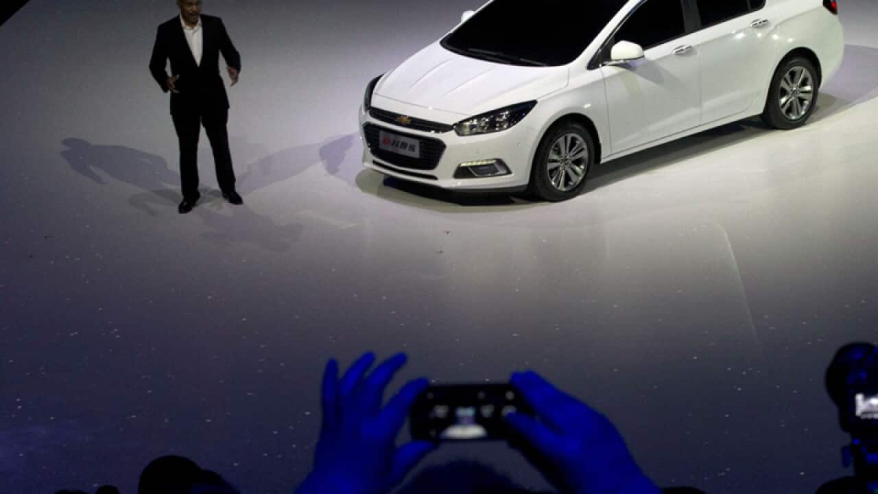 GM Vice President introduces a new car ahead of Auto China 2014