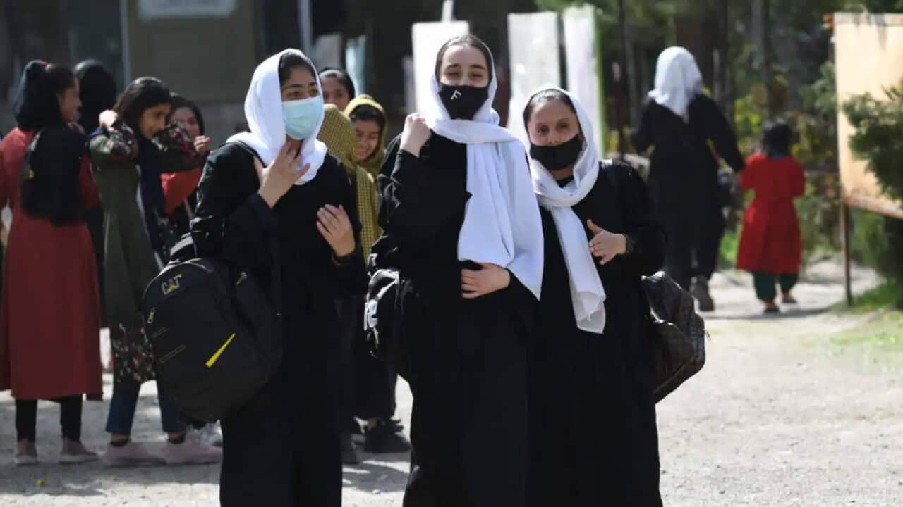 افغان نجونې زده کوونکې