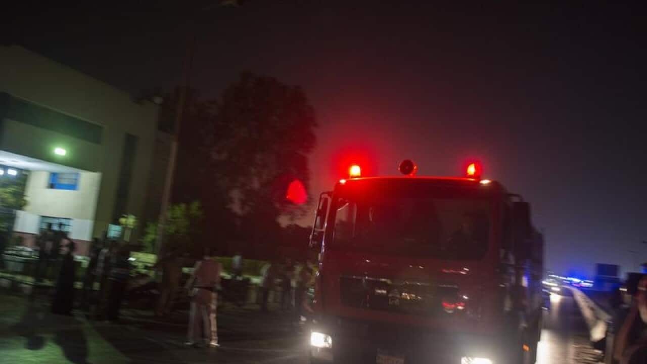 Cairo explosion near main airport