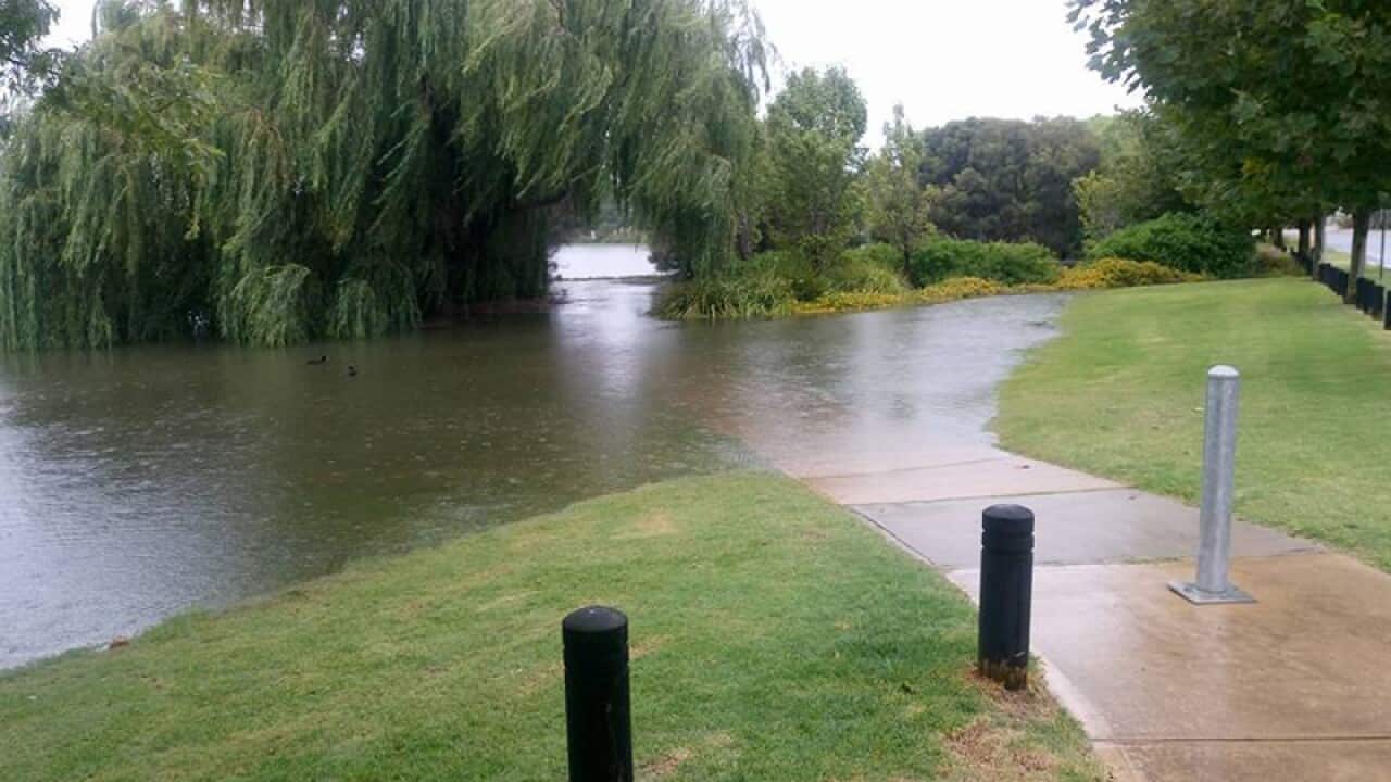 Flooding throughout Perth