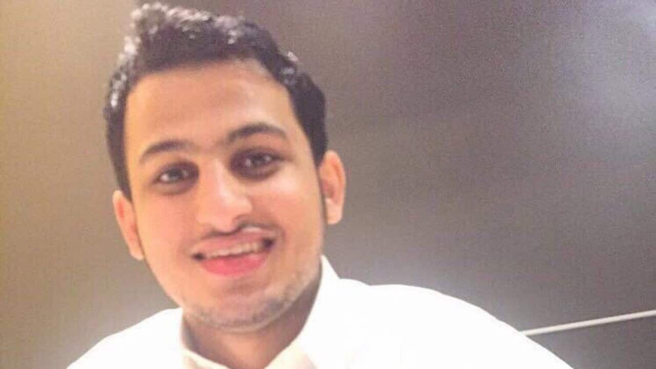 Saudi student's Ahmed Almohaimeed