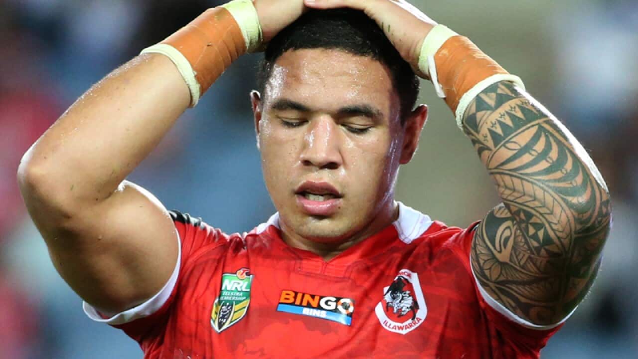 Tyson Frizzell of the Dragons