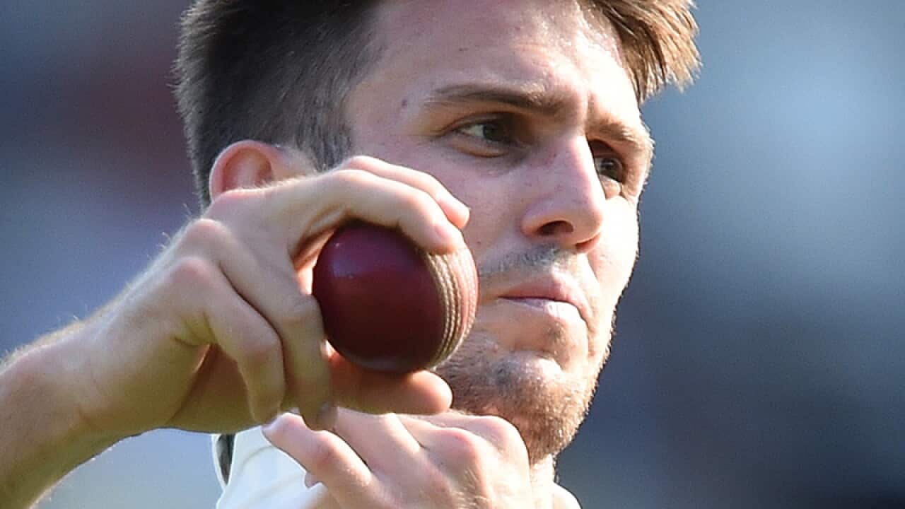 Australian bowler Mitchell Marsh