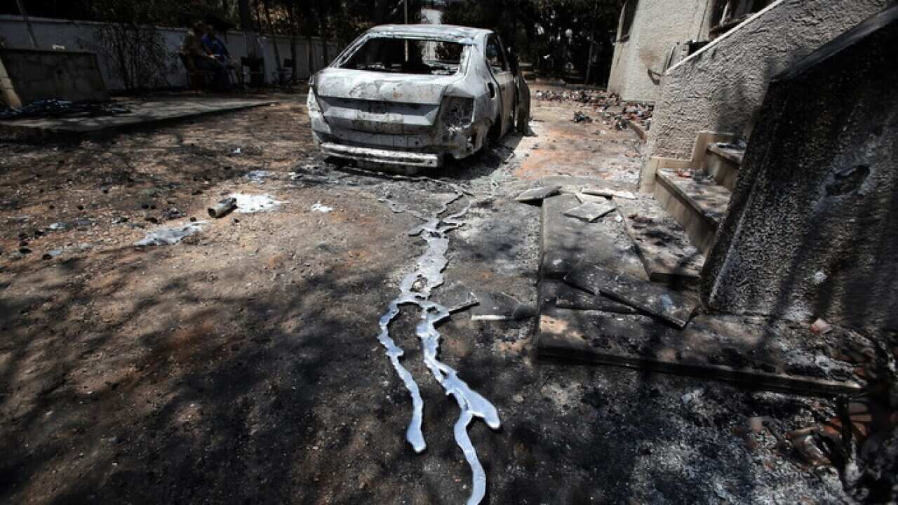 Deadly wildfires in Greece