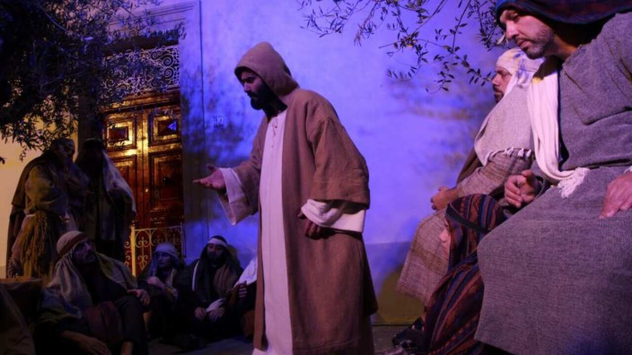 Scene from “Tenebrae- Reviving Easter Traditions” in Victoria Gozo