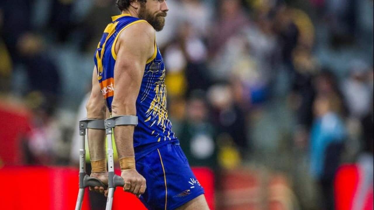 West Coast Eagles player Josh Kennedy