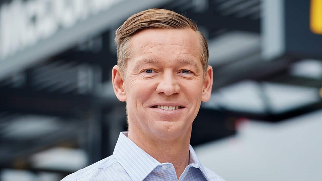 The CEO of McDonald’s USA Chris Kempczinski.