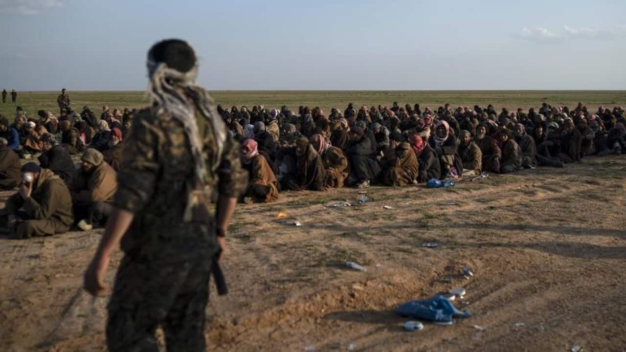 Islamic State group militants