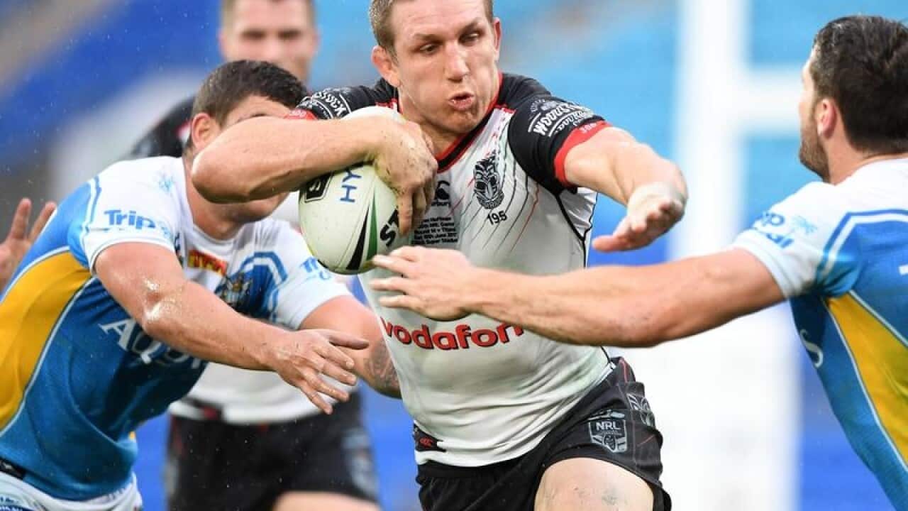 NZ Warriors second-rower Ryan Hoffman